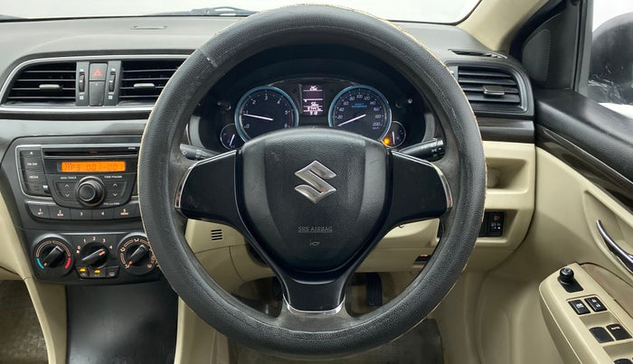 2017 Maruti Ciaz SIGMA DIESEL 1.3, Diesel, Manual, 97,515 km, Steering Wheel Close Up