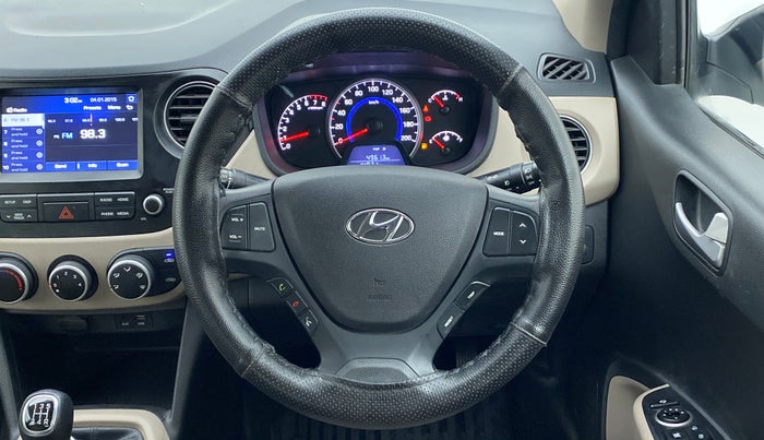 2018 Hyundai Grand i10 SPORTZ 1.2 KAPPA VTVT, Petrol, Manual, 14,793 km, Steering Wheel Close Up