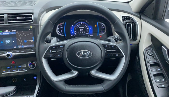 2020 Hyundai Creta 1.5 SX (O) AT, Petrol, Automatic, 16,106 km, Steering Wheel Close Up