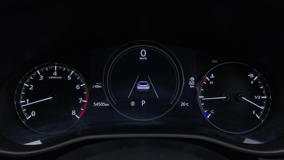 2021 Mazda CX-30 G25 Touring (fwd), Automatic, 54505 km, Odometer View