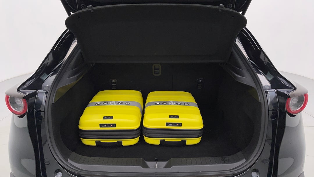 2021 Mazda CX-30 G25 Touring (fwd), Automatic, 54505 km, Boot Inside View with Luggage