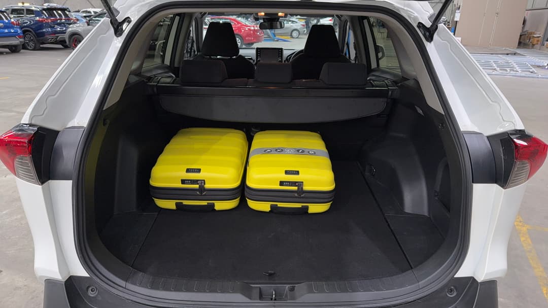 2021 Toyota RAV4 Gx (AWD) Hybrid, Automatic, 95851 km, Boot Inside View with Luggage