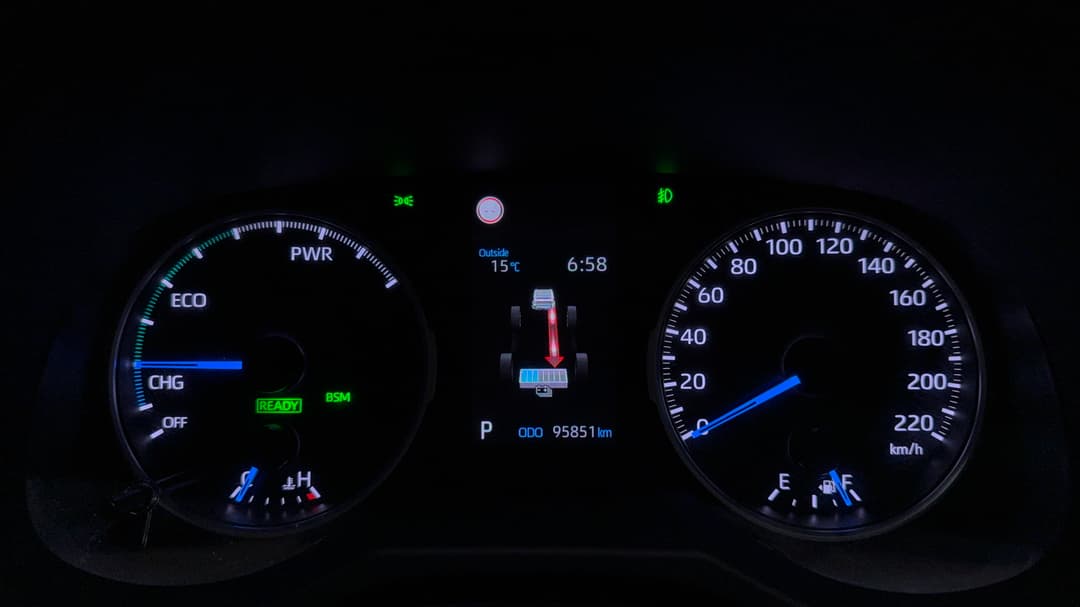 2021 Toyota RAV4 Gx (AWD) Hybrid, Automatic, 95851 km, Odometer View