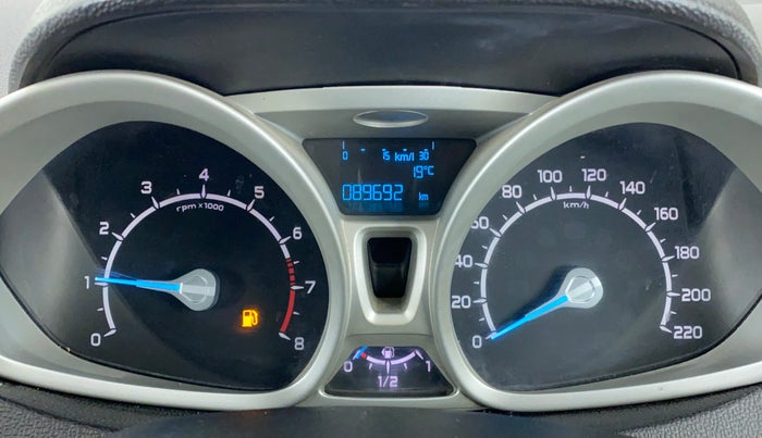 2015 Ford Ecosport 1.0 ECOBOOST TITANIUM OPT, Petrol, Manual, 89,692 km, Odometer Image