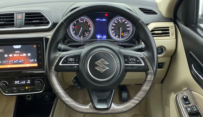 2020 Maruti Dzire ZXI Plus AMT, Petrol, Automatic, 25,928 km, Steering Wheel Close Up