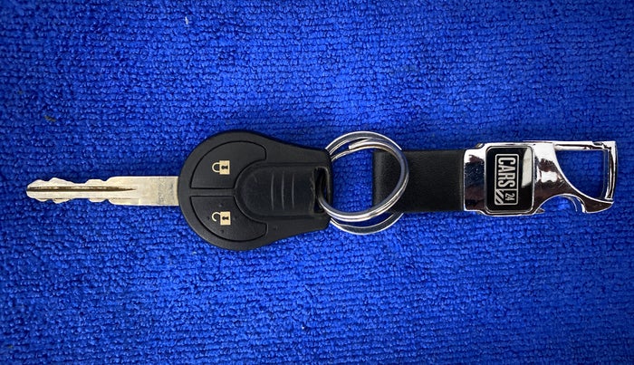 2019 Datsun Go Plus T, Petrol, Manual, 47,592 km, Key Close Up