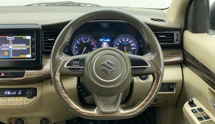 2019 Maruti Ertiga ZXI+ SHVS, Petrol, Manual, 55,673 km, Steering Wheel Close Up