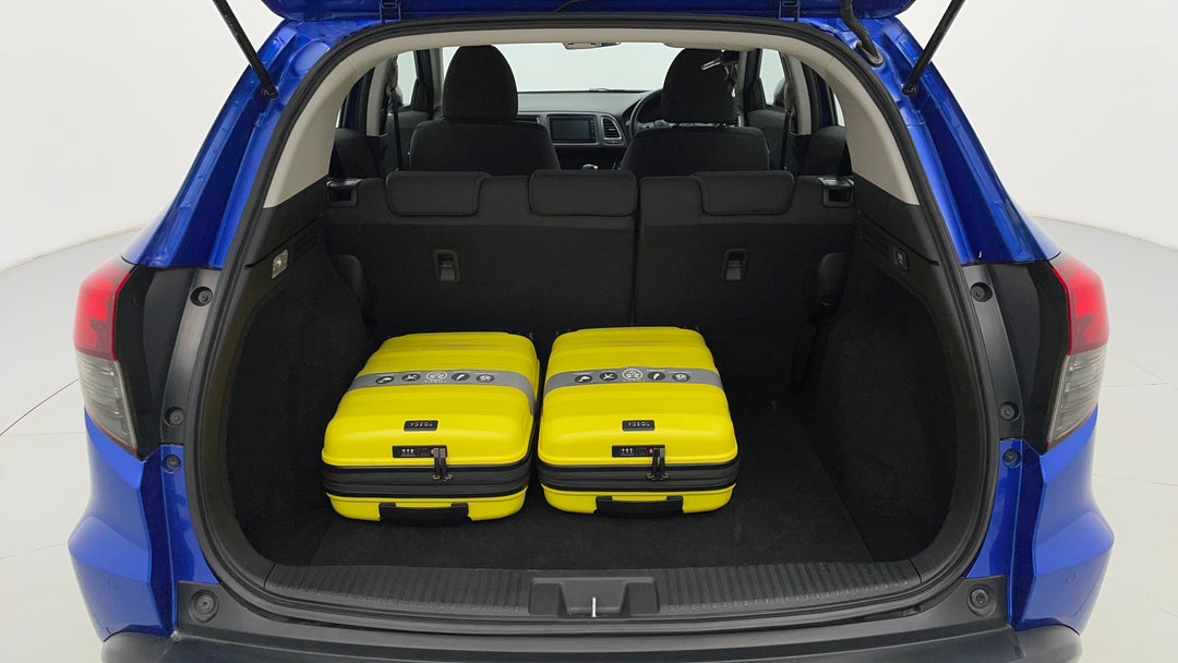 Boot Inside View with Luggage