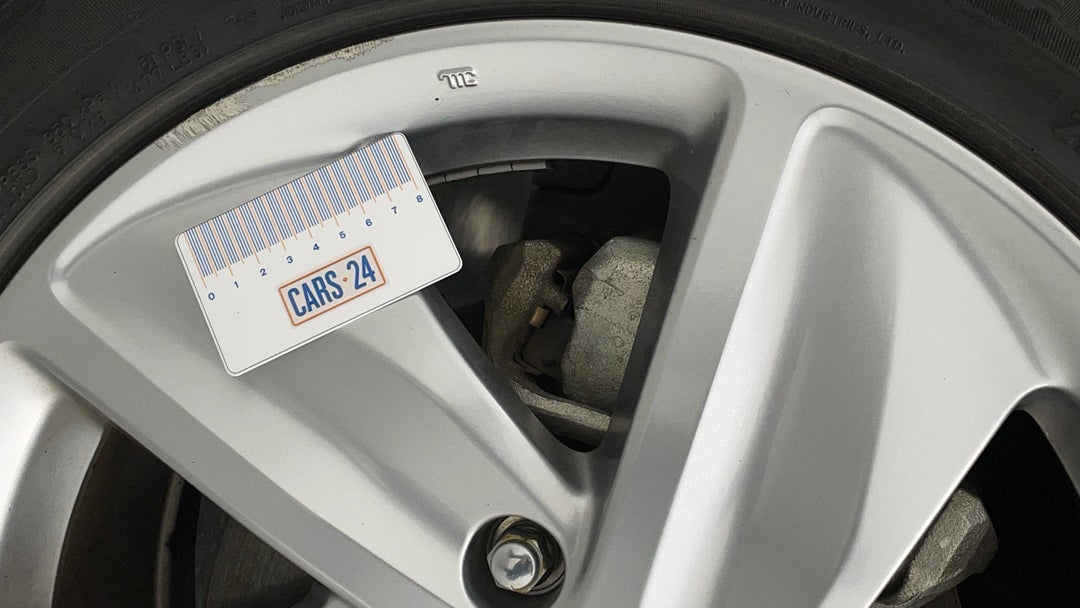 Wheels Rim Front LHS Gutter Rash