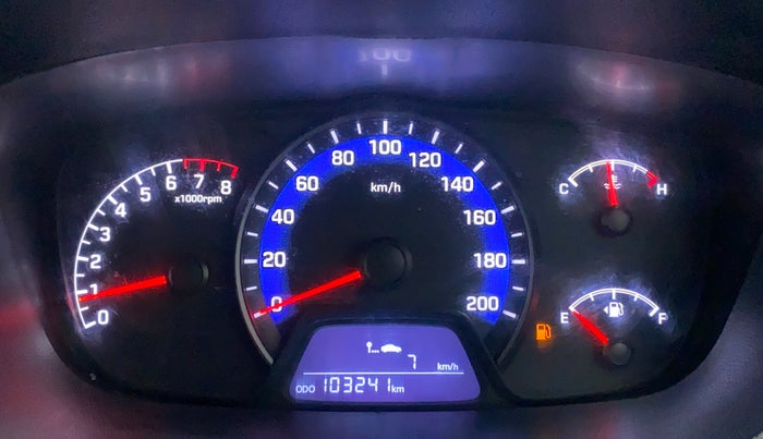 2018 Hyundai Xcent S 1.2, CNG, Manual, 1,03,344 km, Odometer Image