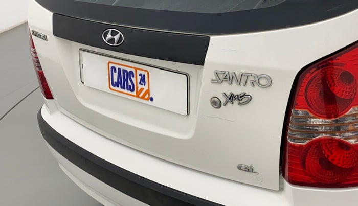 2012 Hyundai Santro Xing GL PLUS, Petrol, Manual, 48,462 km, Dicky (Boot door) - Paint has minor damage