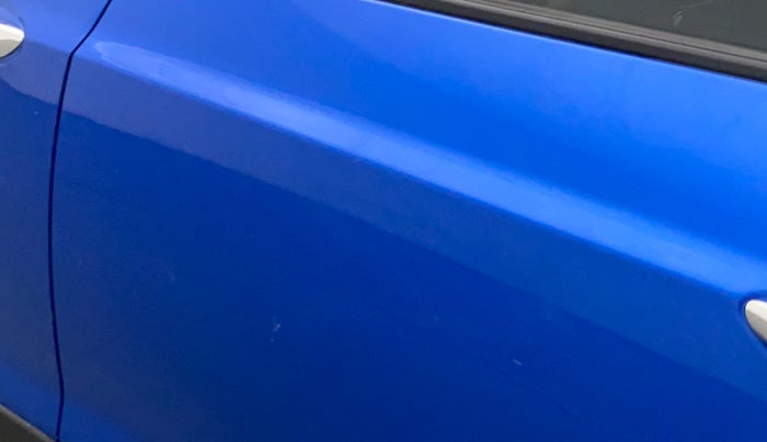 2017 Hyundai Xcent SX 1.2 (O), Petrol, Manual, 35,499 km, Rear left door - Minor scratches