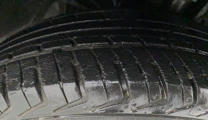 2018 Datsun Redi Go 1.0 T(O) AT, Petrol, Automatic, 64,886 km, Left Front Tyre Tread