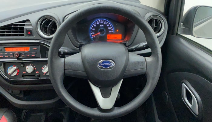 2018 Datsun Redi Go 1.0 T(O) AT, Petrol, Automatic, 64,886 km, Steering Wheel Close Up
