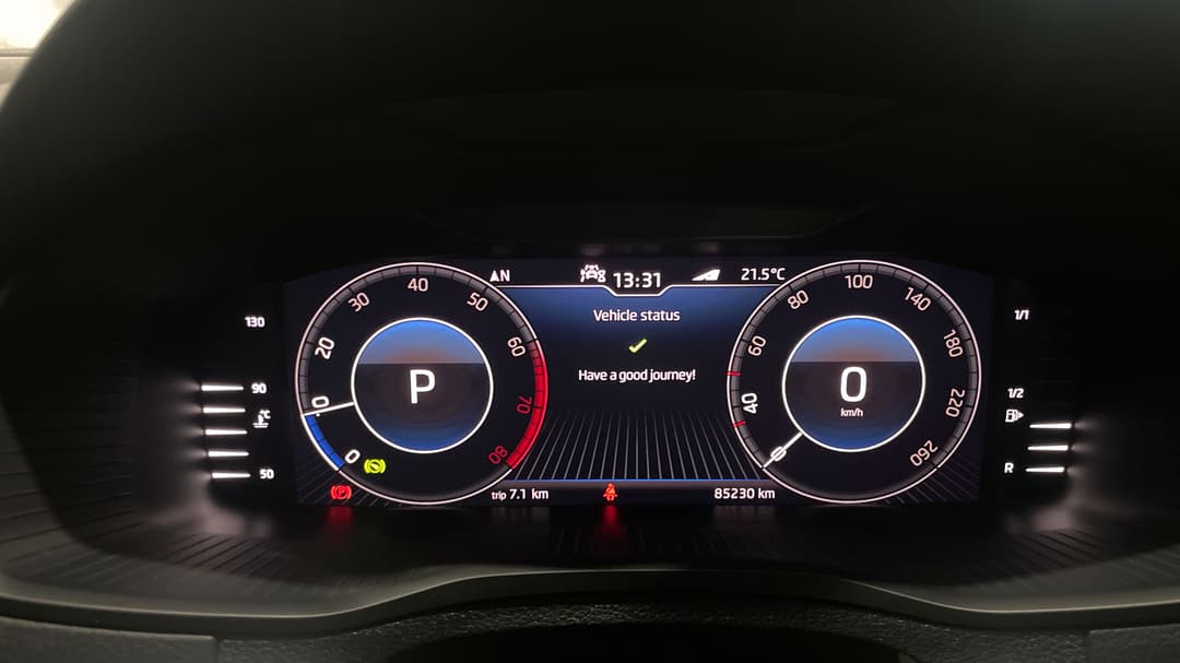 2019 SKODA Karoq 110tsi, Automatic, 85230 km, Odometer View