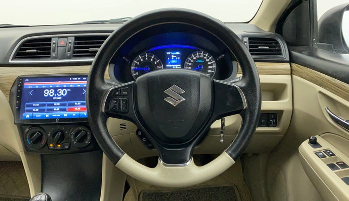 2019 Maruti Ciaz SIGMA 1.5 SHVS MT  PETROL, Petrol, Manual, 16,059 km, Steering Wheel Close Up