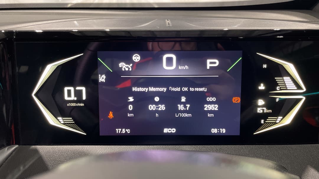 2025 Gac Emzoom Luxury, Automatic, 2952 km, Odometer View