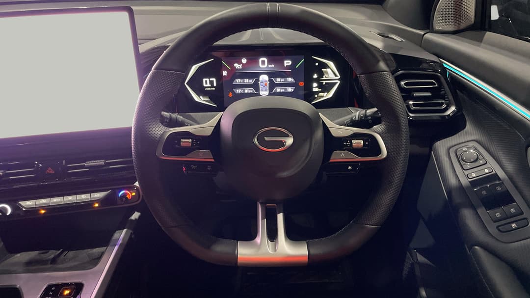 2025 Gac Emzoom Luxury, Automatic, 2952 km, Steering Wheel Close-up