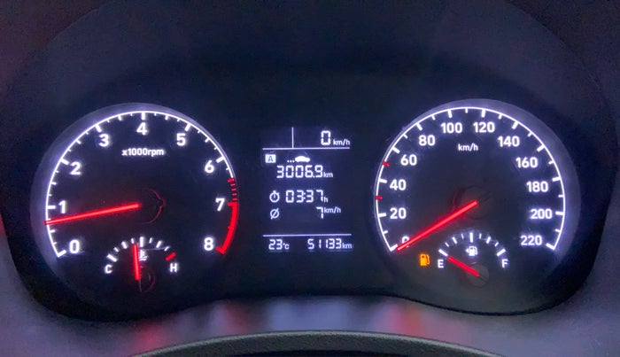 2018 Hyundai Verna 1.6 SX VTVT, Petrol, Manual, 50,987 km, Odometer Image