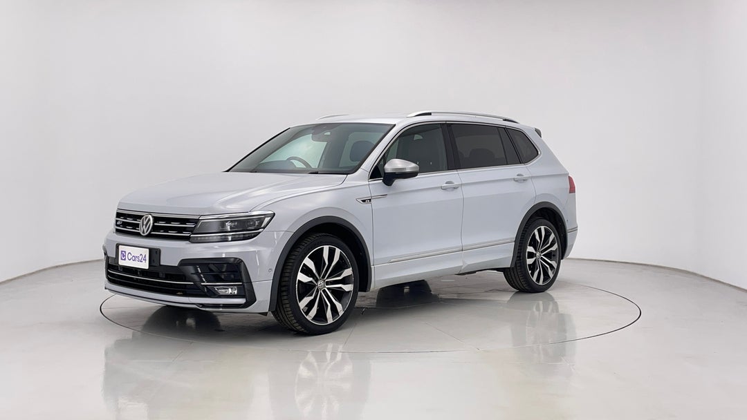 2018 Volkswagen Tiguan Allspace 162 Tsi Highline, Automatic, 124066 km, Left Front Diagonal (45- Degree) View