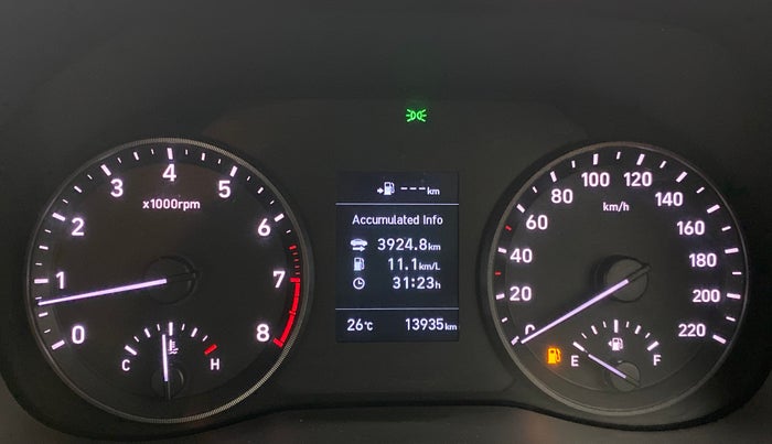 2019 Hyundai Verna 1.6 SX VTVT, Petrol, Manual, 13,976 km, Odometer Image