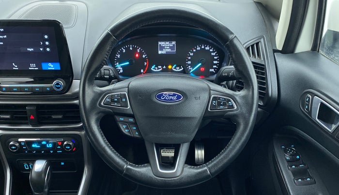 2019 Ford Ecosport TITANIUM + 1.5L PETROL AT, Petrol, Automatic, 29,373 km, Steering Wheel Close Up