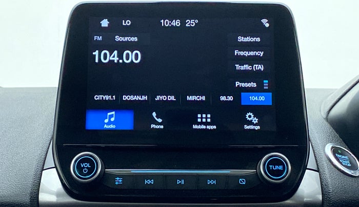 2019 Ford Ecosport TITANIUM + 1.5L PETROL AT, Petrol, Automatic, 29,373 km, Infotainment System