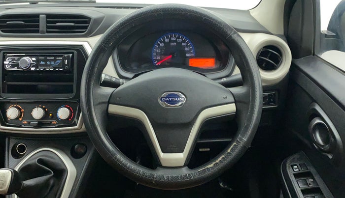 2019 Datsun Go Plus A(O), Petrol, Manual, 71,413 km, Steering Wheel Close Up