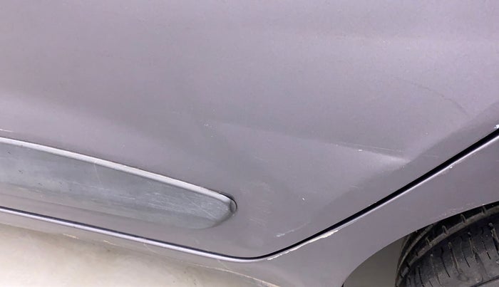 2017 Hyundai Grand i10 SPORTZ (O) AT 1.2 KAPPA VTVT, Petrol, Automatic, 22,284 km, Rear left door - Slightly dented