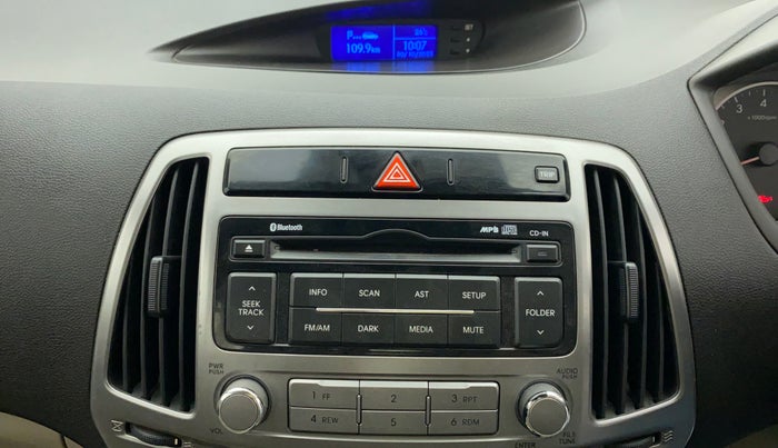 2014 Hyundai i20 SPORTZ 1.2, Petrol, Manual, 25,733 km, Infotainment system - Music system not functional
