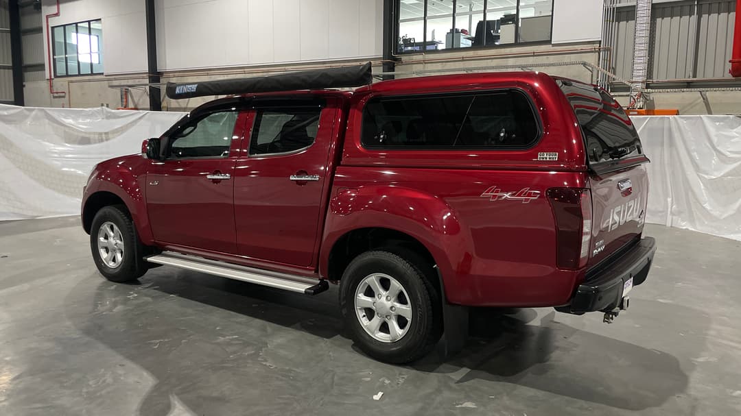 2018 Isuzu D-MAX Ls-m Hi-ride (4x4), Automatic, 75088 km, Left Back Diagonal (45- Degree) View