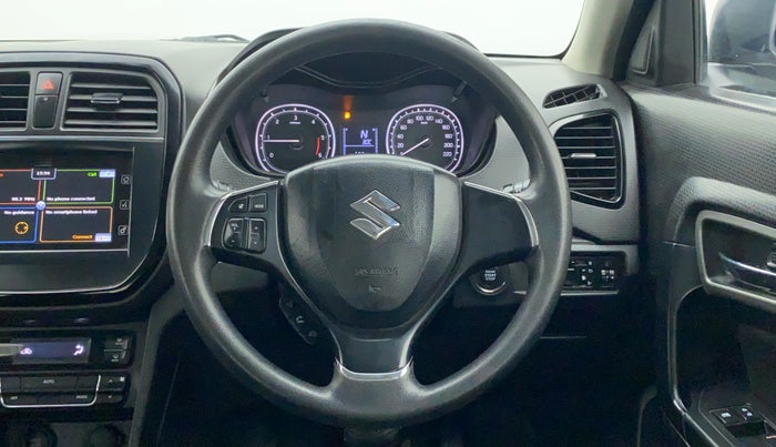 2018 Maruti Vitara Brezza ZDI PLUS AMT, Diesel, Automatic, 57,643 km, Steering Wheel Close Up
