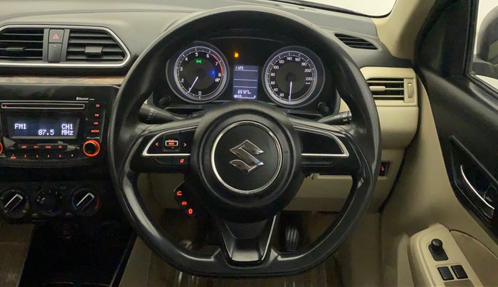 2017 Maruti Dzire VXI, Petrol, Manual, 65,727 km, Steering Wheel Close Up