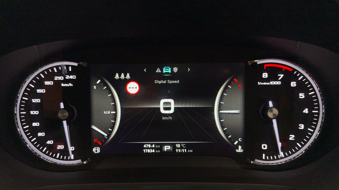 2022 MG HS Vibe, Automatic, 17834 km, Odometer View