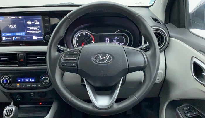 2021 Hyundai GRAND I10 NIOS ASTA 1.2 KAPPA VTVT, Petrol, Manual, 10,264 km, Steering Wheel Close Up