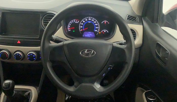 2017 Hyundai Grand i10 MAGNA 1.2 KAPPA VTVT, Petrol, Manual, 36,986 km, Steering Wheel Close Up