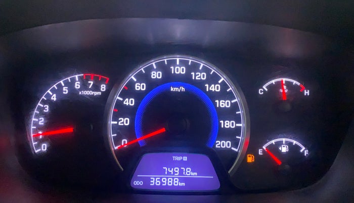 2017 Hyundai Grand i10 MAGNA 1.2 KAPPA VTVT, Petrol, Manual, 36,986 km, Odometer Image