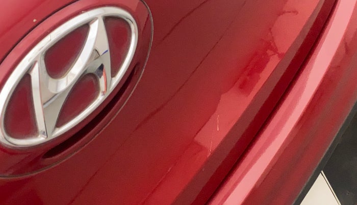 2017 Hyundai Grand i10 MAGNA 1.2 KAPPA VTVT, Petrol, Manual, 36,986 km, Dicky (Boot door) - Slightly dented