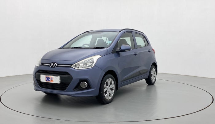 2016 Hyundai Grand i10 SPORTZ 1.2 KAPPA VTVT, Petrol, Manual, 36,493 km, Left Front Diagonal
