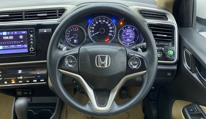 2019 Honda City V CVT, Petrol, Automatic, 24,209 km, Steering Wheel Close Up