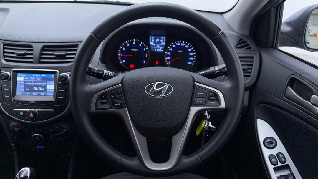 Steering Wheel Close-up