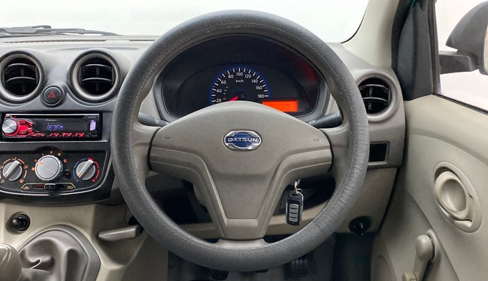 2015 Datsun Go A, Petrol, Manual, 47,948 km, Steering Wheel Close Up