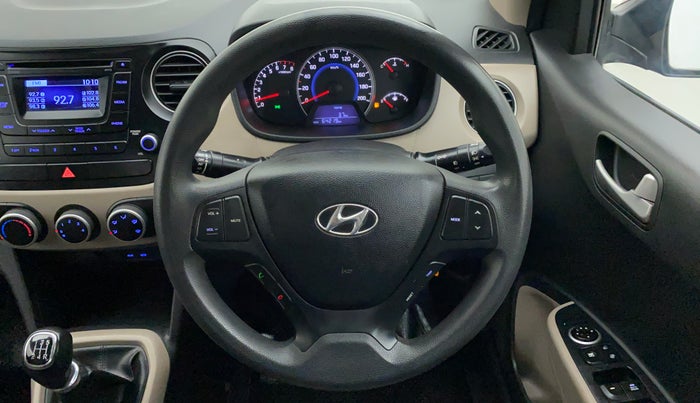 2015 Hyundai Grand i10 SPORTZ 1.2 KAPPA VTVT, Petrol, Manual, 64,362 km, Steering Wheel Close Up