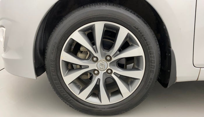 2017 Hyundai Verna 1.6 VTVT SX, Petrol, Manual, 37,185 km, Left Front Wheel