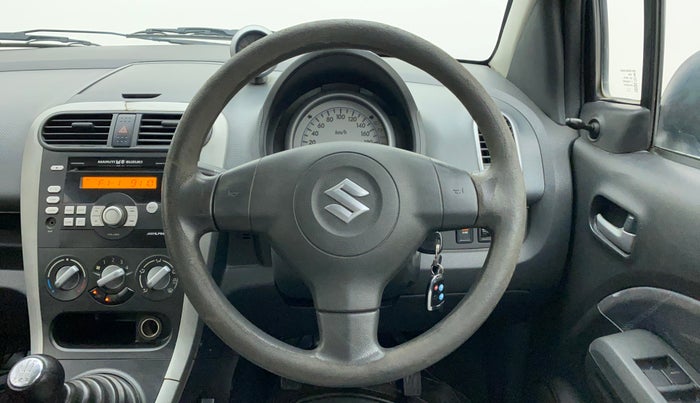 2012 Maruti Ritz VXI, Petrol, Manual, 87,214 km, Steering Wheel Close Up