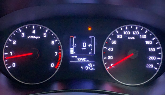 2018 Hyundai Elite i20 Magna Executive 1.2, Petrol, Manual, 42,097 km, Odometer Image
