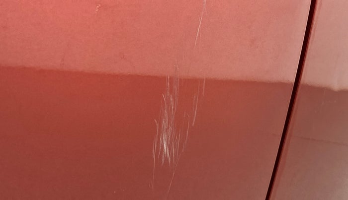 2017 Datsun Redi Go D, Petrol, Manual, 46,702 km, Front passenger door - Minor scratches