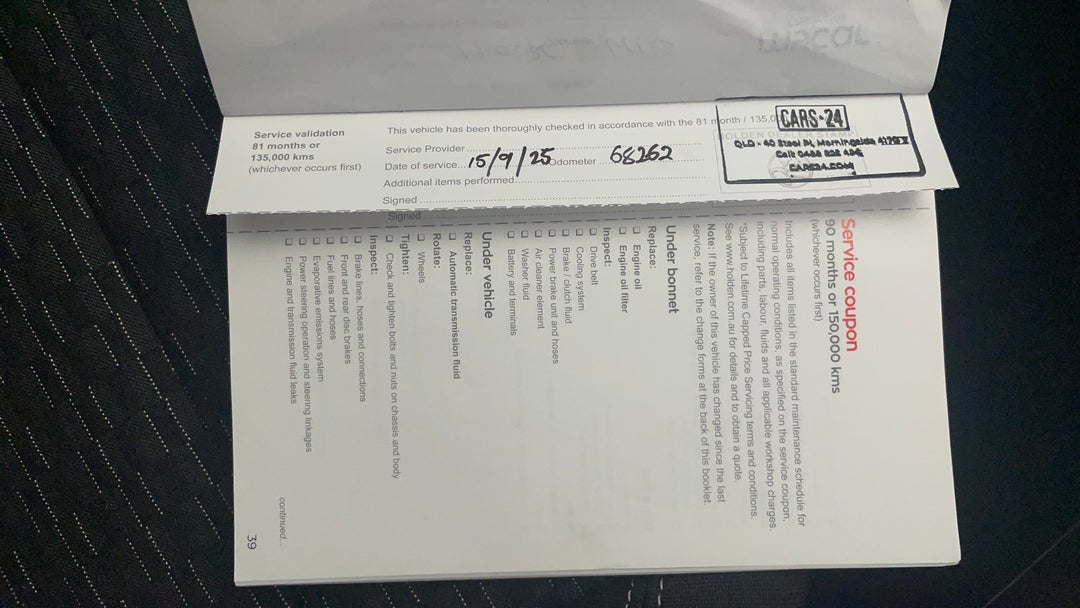 2017 Holden Astra R, Automatic, 68263 km, Service History