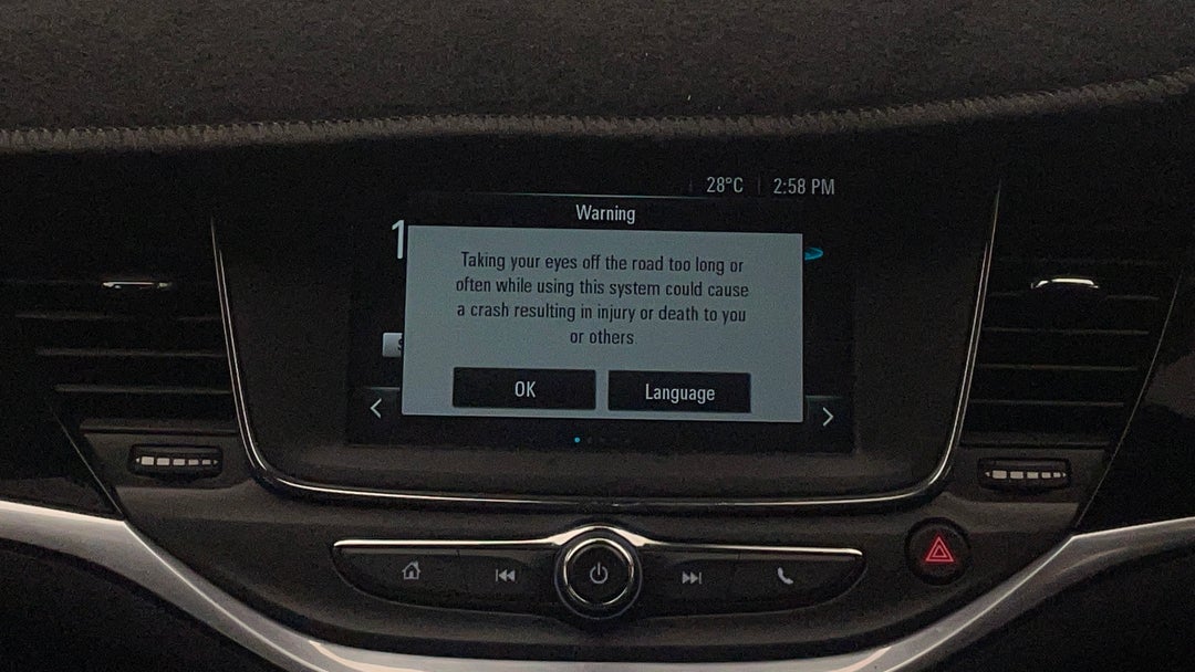 2017 Holden Astra R, Automatic, 68263 km, Infotainment System