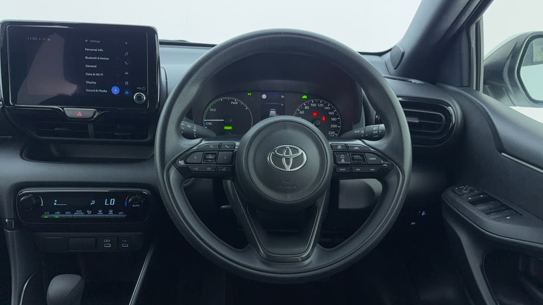 2025 Toyota Yaris Ascent Sport Hybrid, Automatic, 44096 km, Steering Wheel Close-up